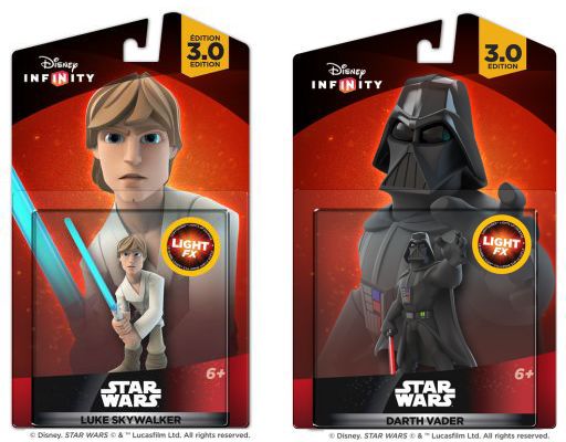 Star Wars DARTH VADER Figure Light FX Version Disney Infinity 3.0 Edition 