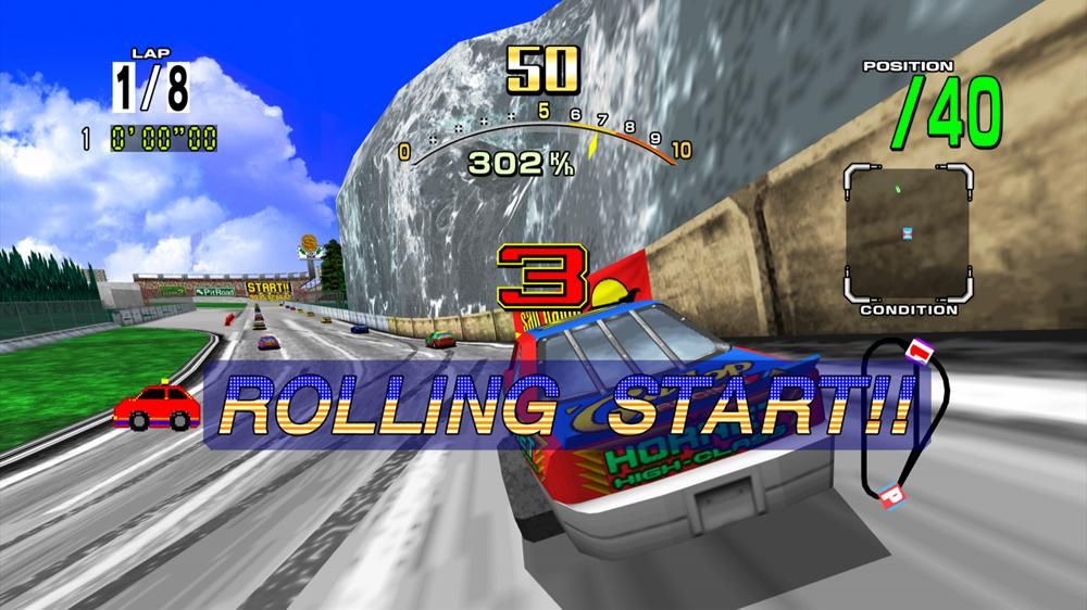 daytona usa game over daytona usa game over