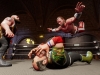 WWE2K BG Big Show vs HBK vs Sgt Slaughter