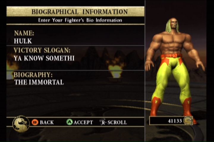 mortal kombat armageddon characters bios